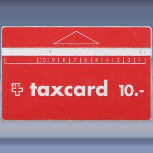 Taxcard 10 Red (902B)